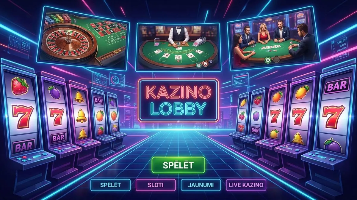 Kazino spēļu izvēle